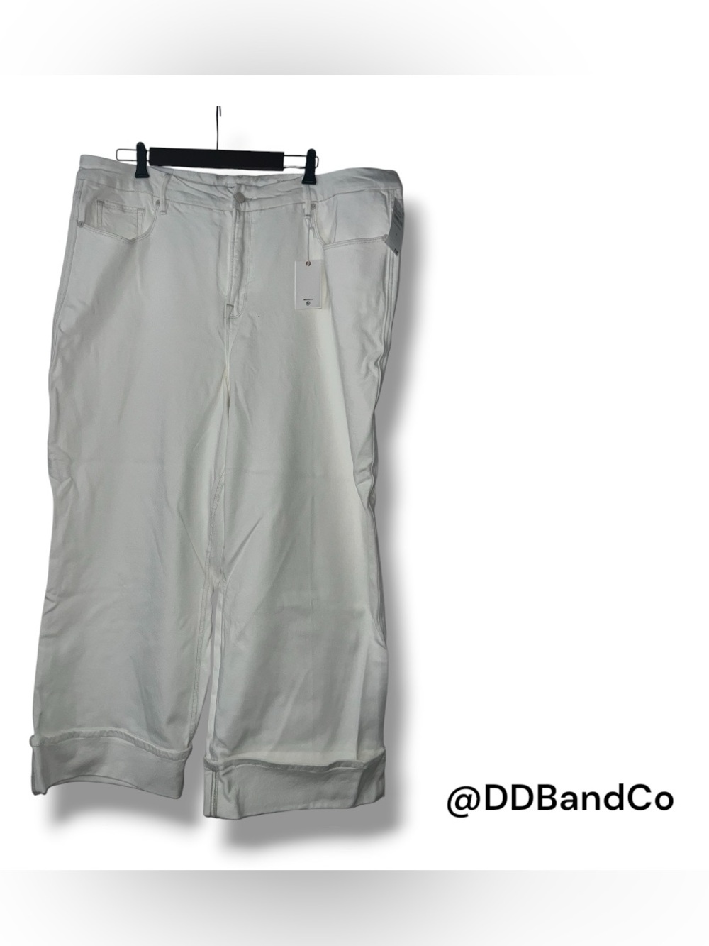 Good Skate Wide Cropped Jeans by good american